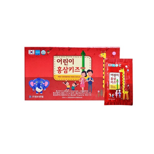 동보내츄럴 어린이 홍삼키즈 골드 30포