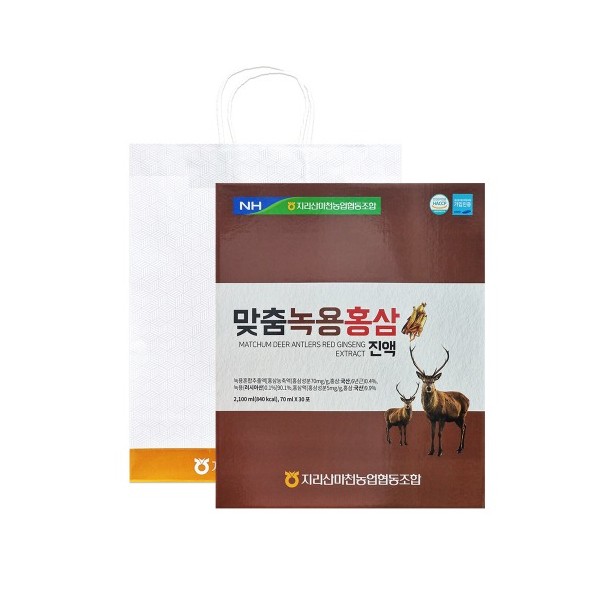 마천농협 맞춤녹용홍삼진액30포