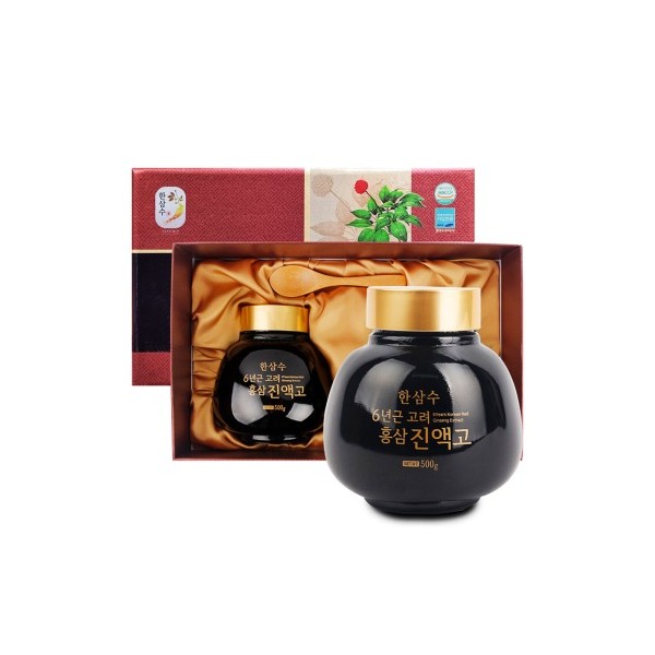 한삼수 6년근 고려홍삼진액고 500g 2P