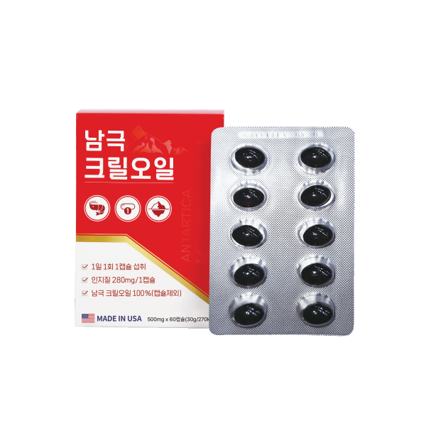 남극크릴오일 60캡슐