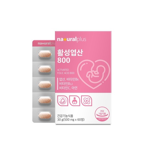 활성엽산800 500mg x 60정