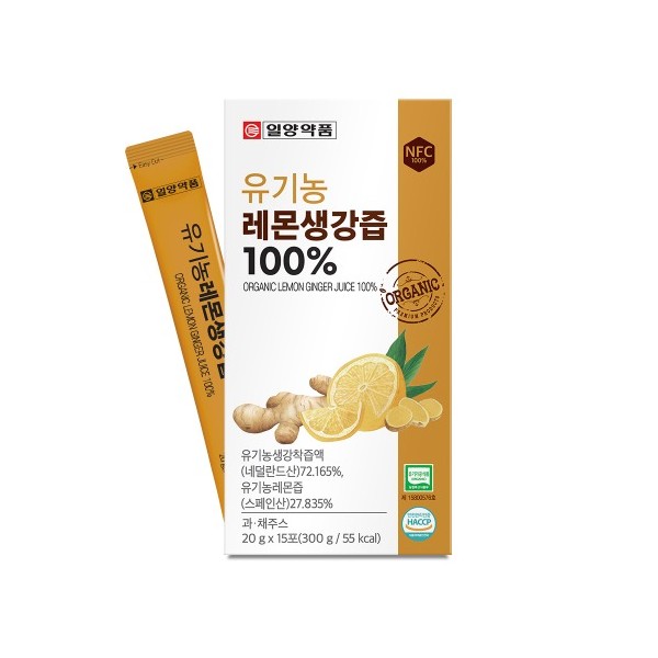 유기농 레몬생강즙 100_ 20g x 15포