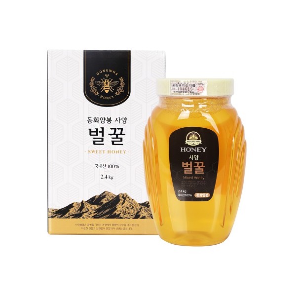 동화양봉 사양벌꿀 2.4kg