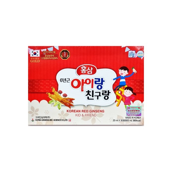 홍삼아이랑친구랑 20ml x 30포