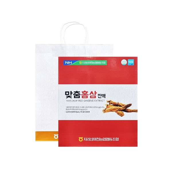 마천농협 맞춤홍삼진액 70ml x 30포
