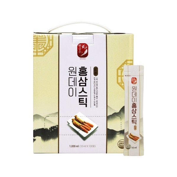 한삼수 원데이 홍삼스틱 100포