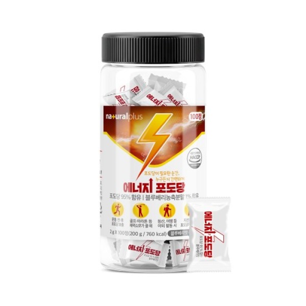 내츄럴플러스 에너지 포도당 100정