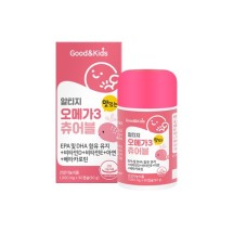 내츄럴플러스 - 굿앤키즈 알티지 오메가3 츄어블 1000mg x 90캡슐