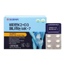 코오롱제약 - 비타민K2+D3 메나퀴논 MK-7 500mg x 90정